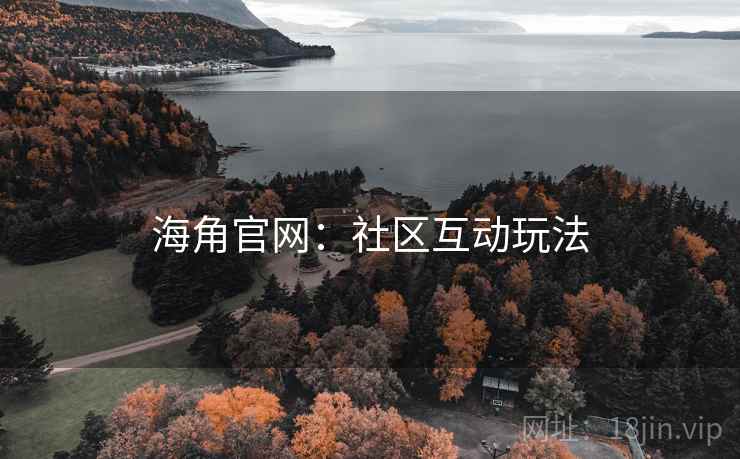 海角官网：社区互动玩法